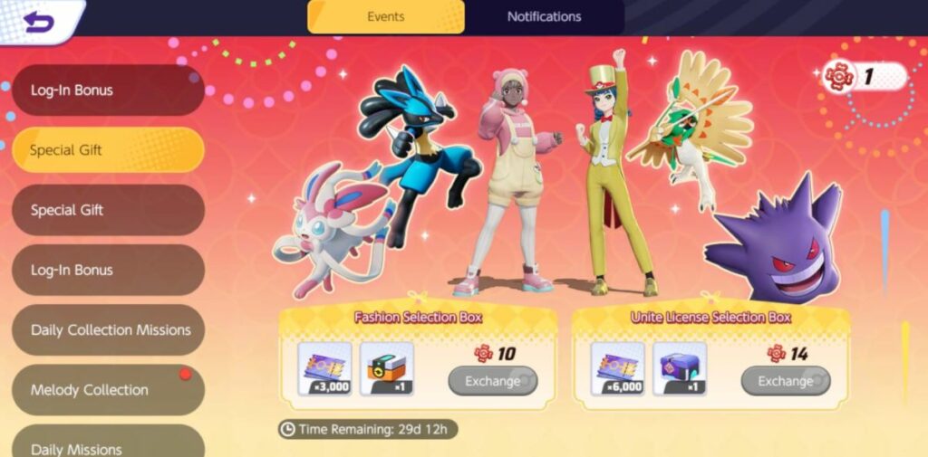 Eventos del Año Nuevo Lunar 2022 de Pokémon Unite