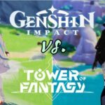 Portada del juego Genshin Impact vs Tower of Fantasy