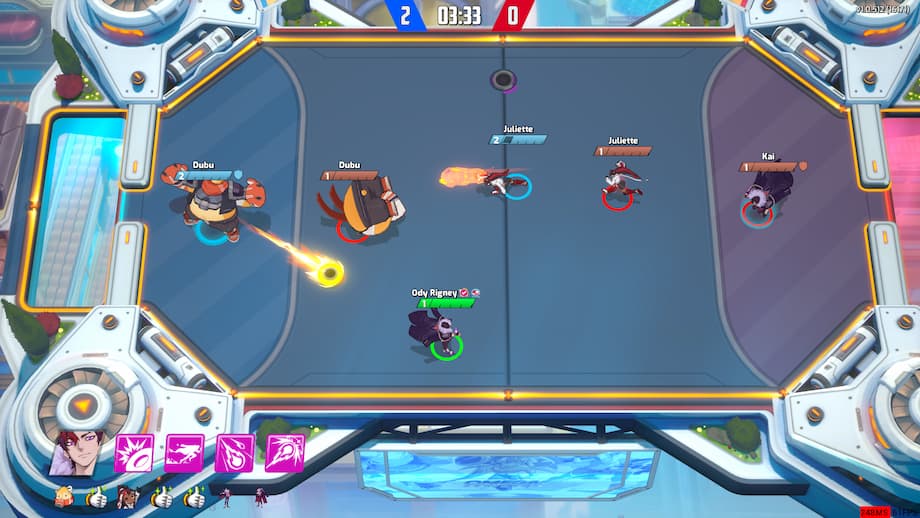Captura de pantalla de Omega Striker