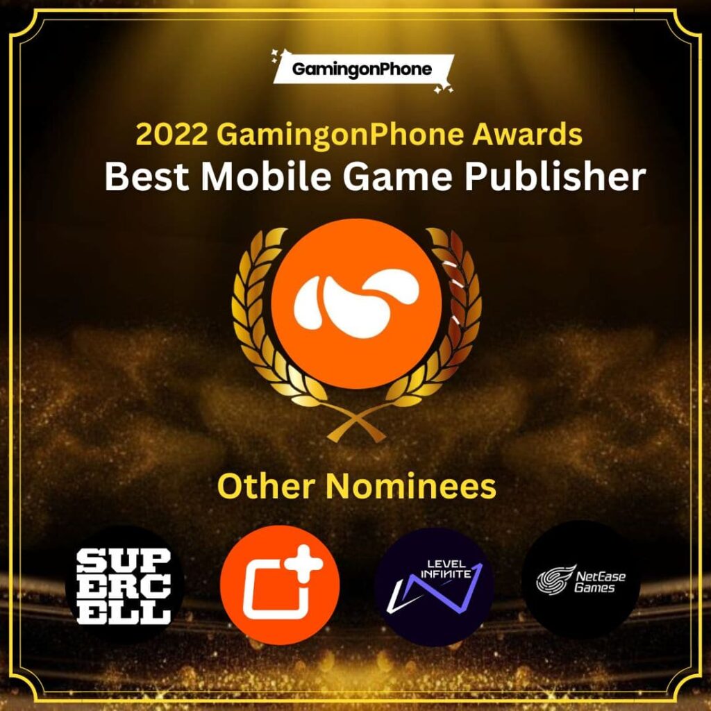 Premios GameonPhone 2022, Mejor editor móvil