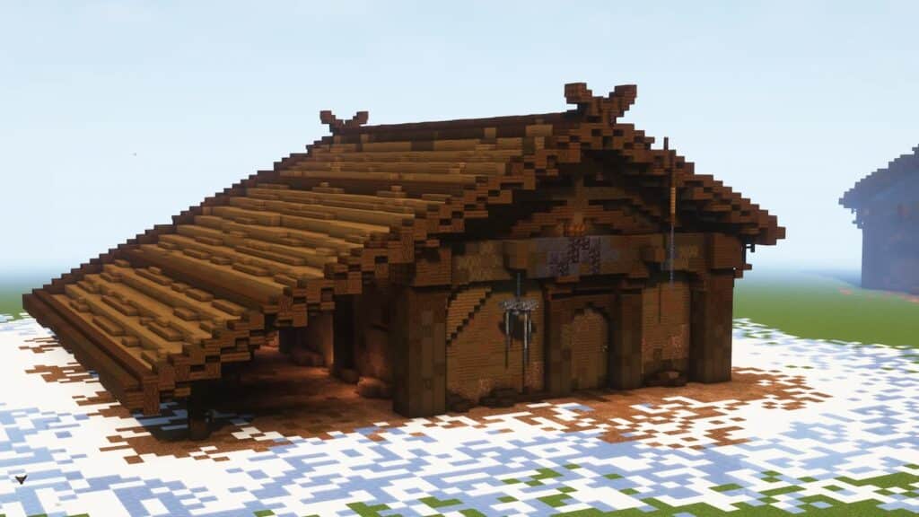 Casa de Minecraft Kratos